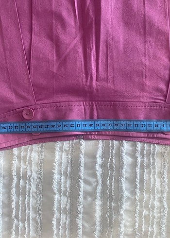 Pembe Pilili Midi Hamile Eteği - Görsel 2