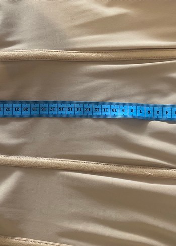 Bej Parlak Baskılı Midi Emzirme Korsesi - Görsel 3