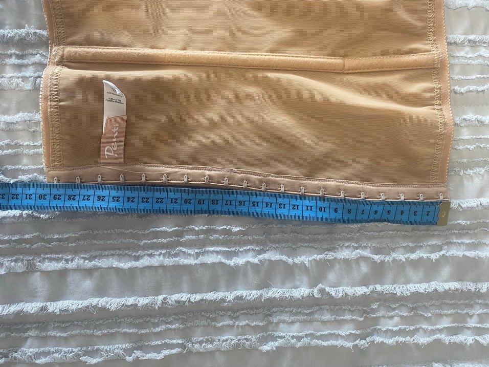 Bej Parlak Baskılı Midi Emzirme Korsesi - Görsel 4