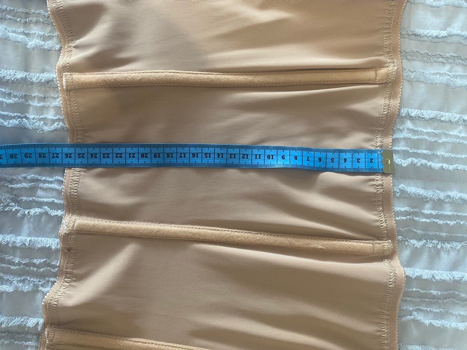 Bej Parlak Baskılı Midi Emzirme Korsesi - Görsel 3