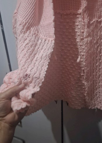 Action Baby Carries Pastel Pembe Dokulu Triko El Orgusu Hirka