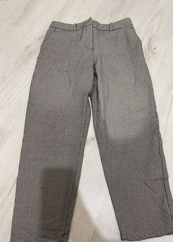 Gri Kadın Kumaş Pantolon