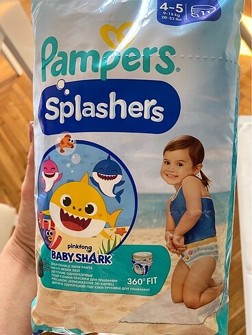 Pampers splashers