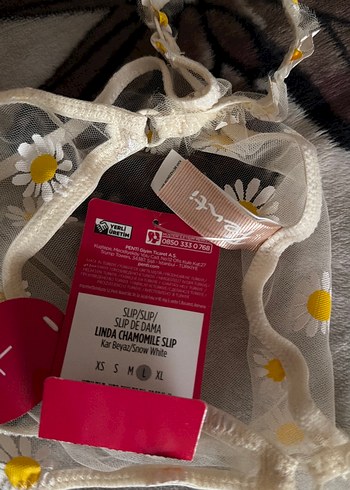 Penti Papatyali Firfirli Tanga - Görsel 2