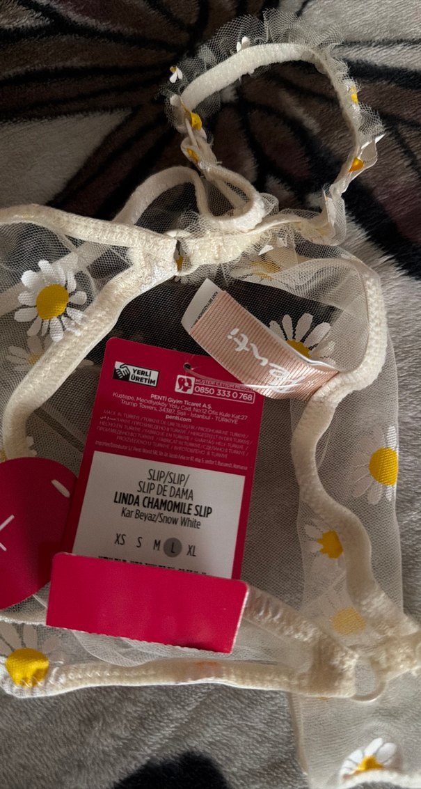 Penti Papatyali Firfirli Tanga - Görsel 2