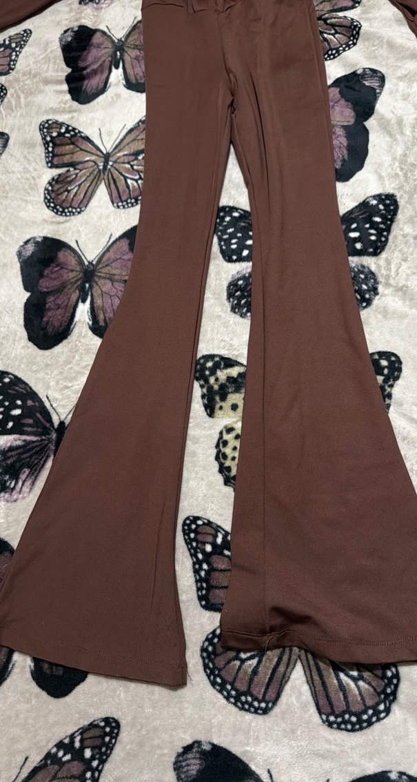 Kahverengi Dalgıç Kumaş Toparlayıcı İspanyol Tulum - Görsel 3