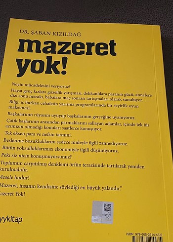 Mazeret Yok! - Dr. Şaban Kızıldağ - Görsel 2