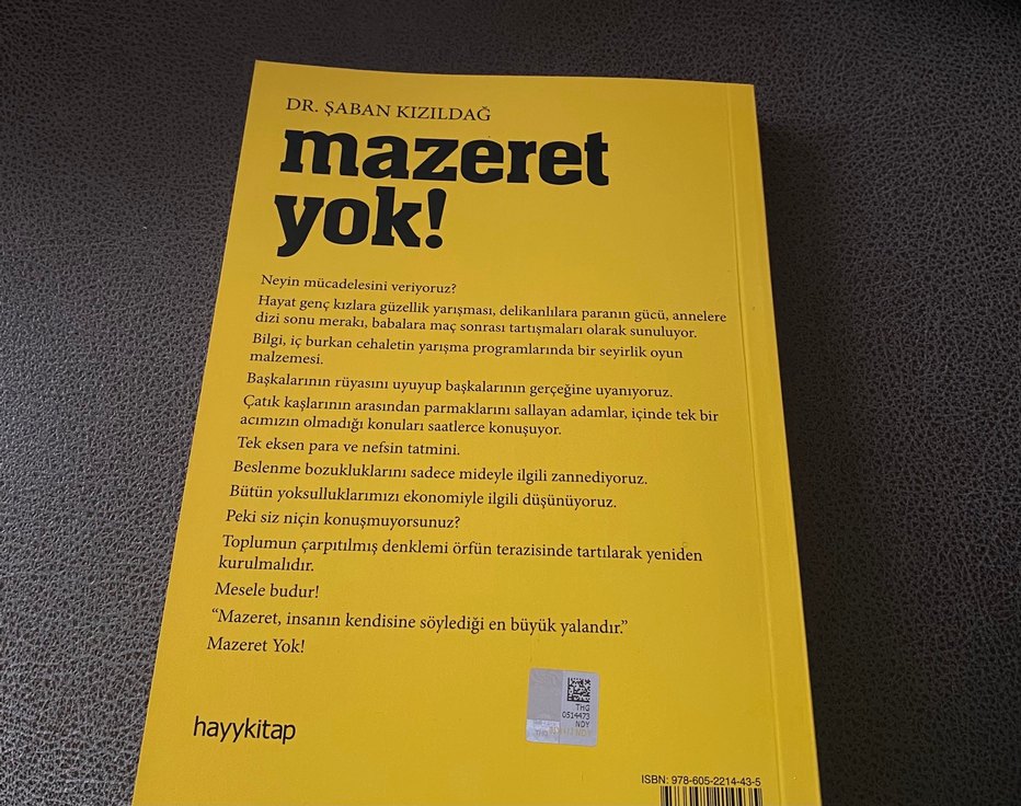 Mazeret Yok! - Dr. Şaban Kızıldağ - Görsel 2