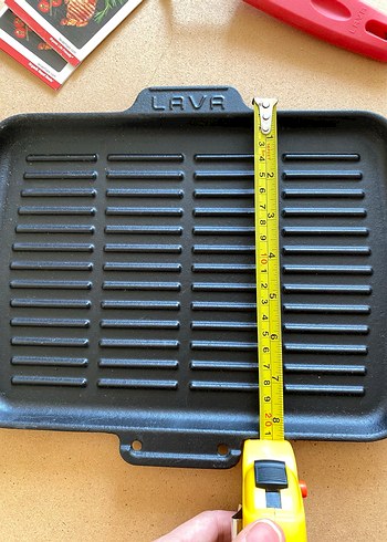 LAVA Döküm Izgara Tavası - Görsel 6