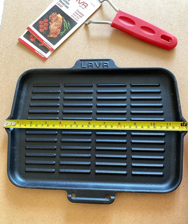 LAVA Döküm Izgara Tavası - Görsel 5