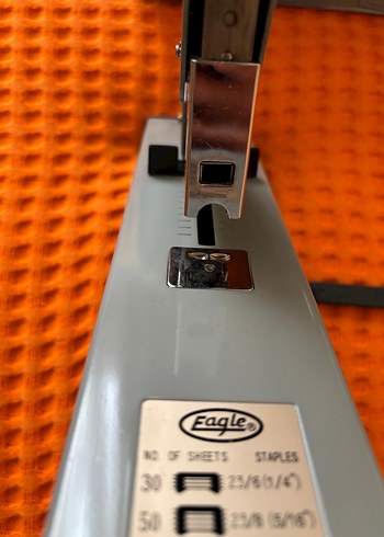 Eagle Ağır Hizmet Zımba Makinesi 938 Gri - Görsel 4