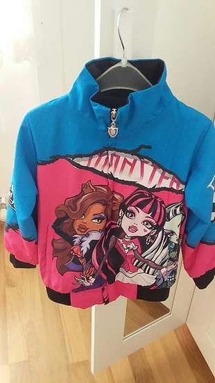 Monster High kız çocuk mont 6-7 yaş 