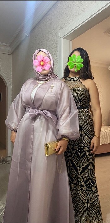 Abaya sıfır değerinde, tertemiz bir kaç saat kullanıldı, dilers