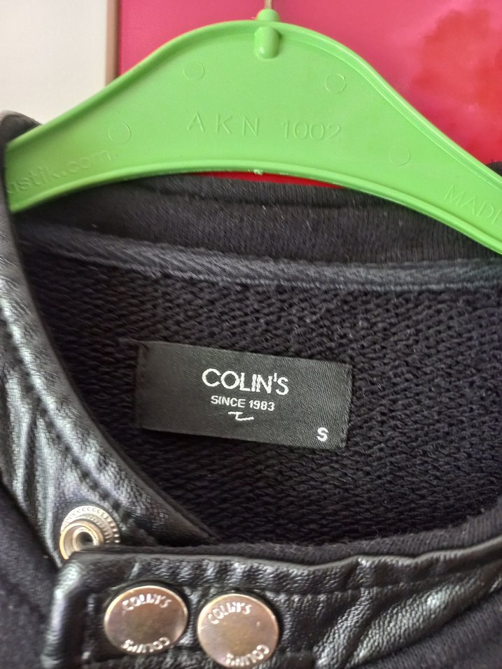 Erkek Siyah Deri Biker Ceket - Görsel 3