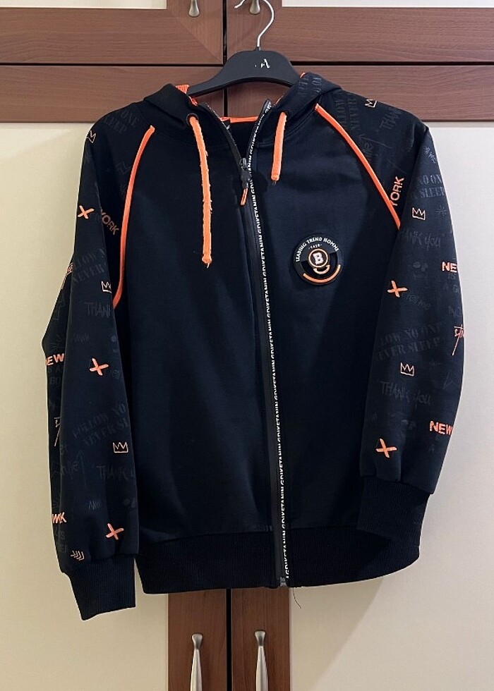 Kapşonlu hirka - Görsel 4