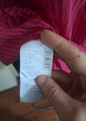 Pembe V Yaka Strappy - Görsel 5