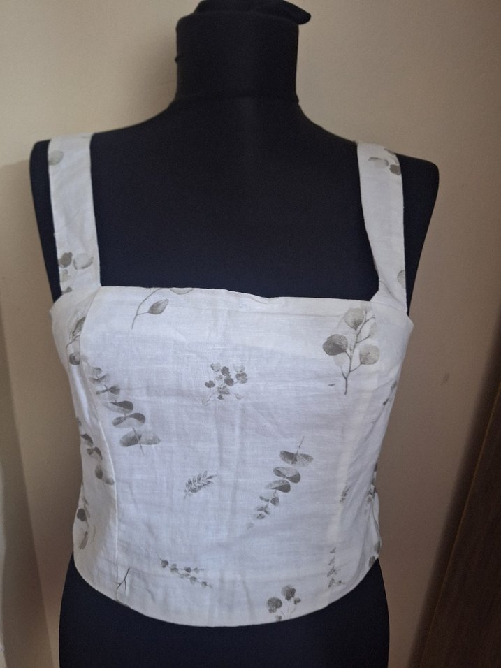 Vintage Bohem Kadın Bustiyer - Görsel 2