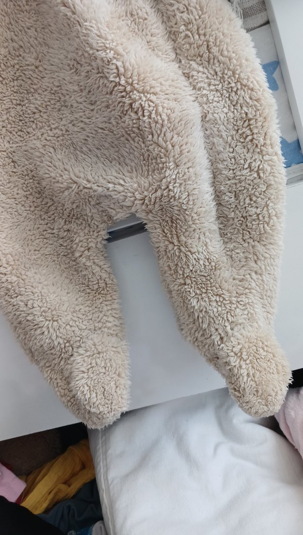 LCW Baby Kapüşonlu  Pelüş Tulum - Görsel 4