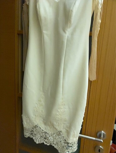 Beyaz elbise ömür özer marka - Görsel 5