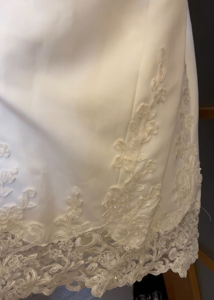 Beyaz elbise ömür özer marka - Görsel 3