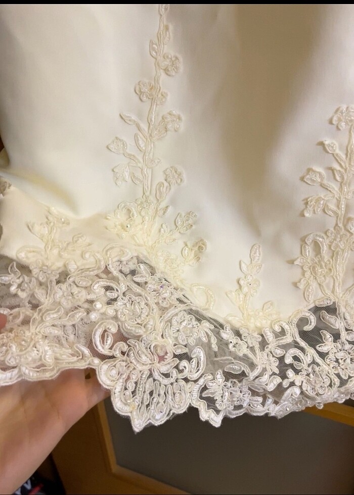 Beyaz elbise ömür özer marka - Görsel 4