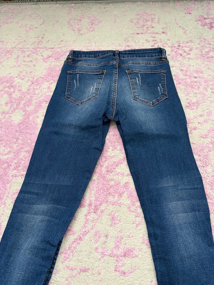 Benedetto Kadın Mavi Denim Jean — görsel 3/5