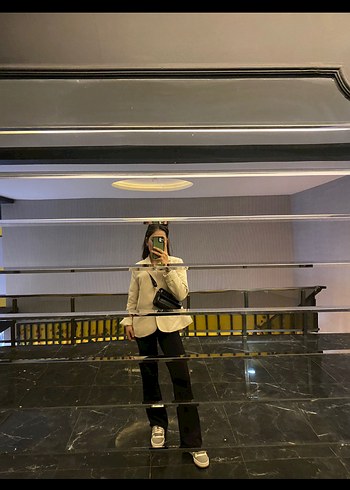 m Beden LC Waikiki Bej Kadın Blazer Ceket