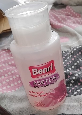 Benri Aseton 200 ml Tırnak Oje Temizleyici ekstra güçlü - Görsel 2