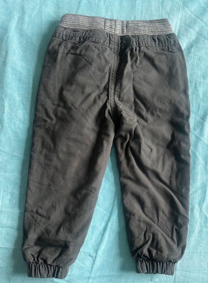 Gri Erkek Çocuk Bol Kesim Kot Pantolon - Görsel 2