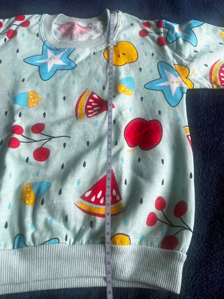 Renkli Desenli Triko Çocuk Takımı - Görsel 3