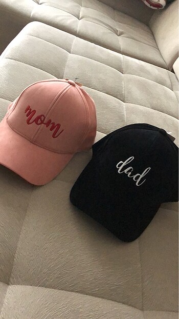 Mom dad şapkası