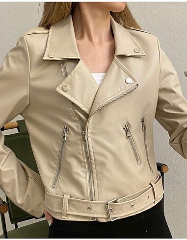 Diğer Zara model deri ceket