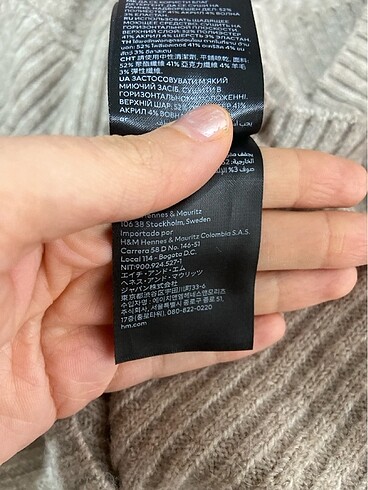H&M H&M Triko Boğazlı Kazak
