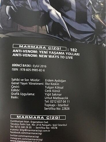  Beden Ayni-Venom Yeni Yaşama Yolları