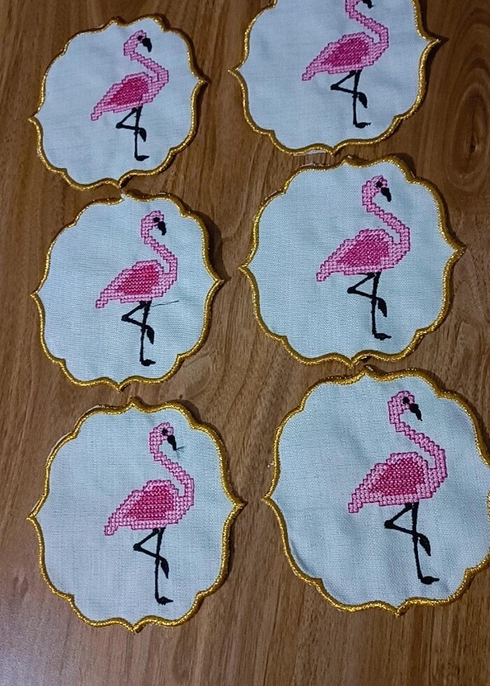 6 adet sunum peçetesi  - Görsel 2