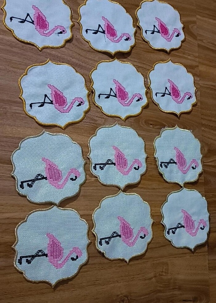 6 lı sunum peçetsei  - Görsel 2