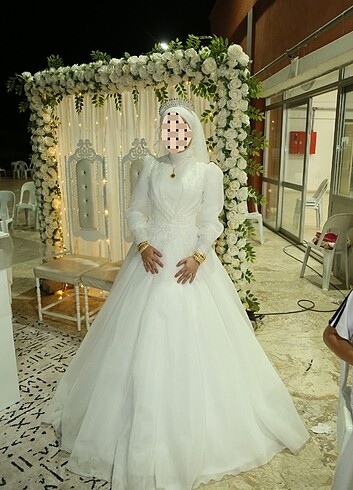 Tesettür gelinlik  - Görsel 2