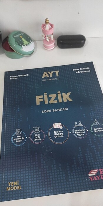 Esen yayınları ayt fizik soru Bankası 