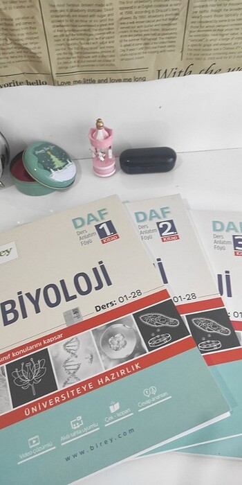 Birey tyt ayt biyoloji konu anlatım fasikülleri