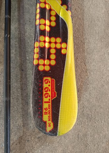 Çok Renkli Erkek Kayak Ayakkabısı ve Baston Seti - Görsel 5