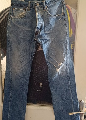 Levis Mavi Yikamali Rahat Kesim Jean