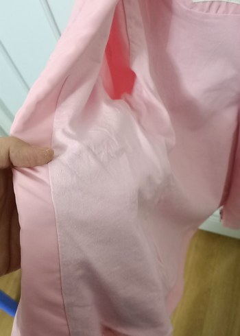 Kız Çocuk Pembe Fermuarlı Yağmurluk - Görsel 7