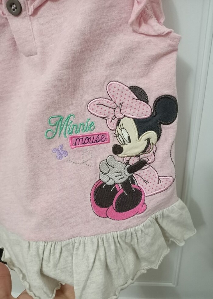 Kız çocuk alt üst kotlu takım  - Görsel 5