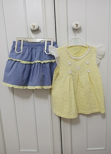 Kız çocuk etekli takım  - Görsel 2