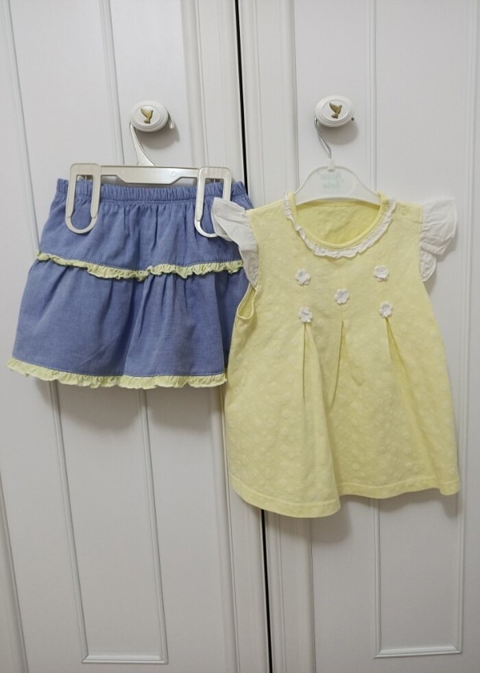 Kız çocuk etekli takım  - Görsel 2