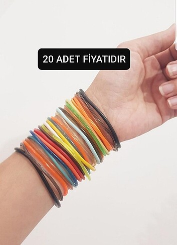 Yumuşak plastik bilezik