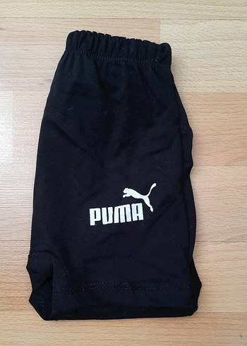 5 Yaş Beden Siyah Puma Baskılı Çocuk Boxer