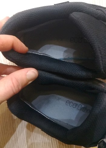 Erkek Siyah Spor Ayakkabı Velcro - Görsel 7