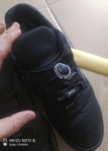 Erkek Siyah Spor Ayakkabı Velcro - Görsel 6