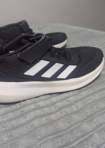 Gri Erkek Çocuk Sneakers Cırtlı - Görsel 2